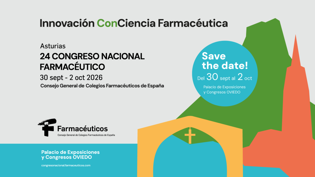El 24 Congreso Nacional Farmacéutico recibe un total de 600 comunicaciones, un 45 % más que en la edición anterior