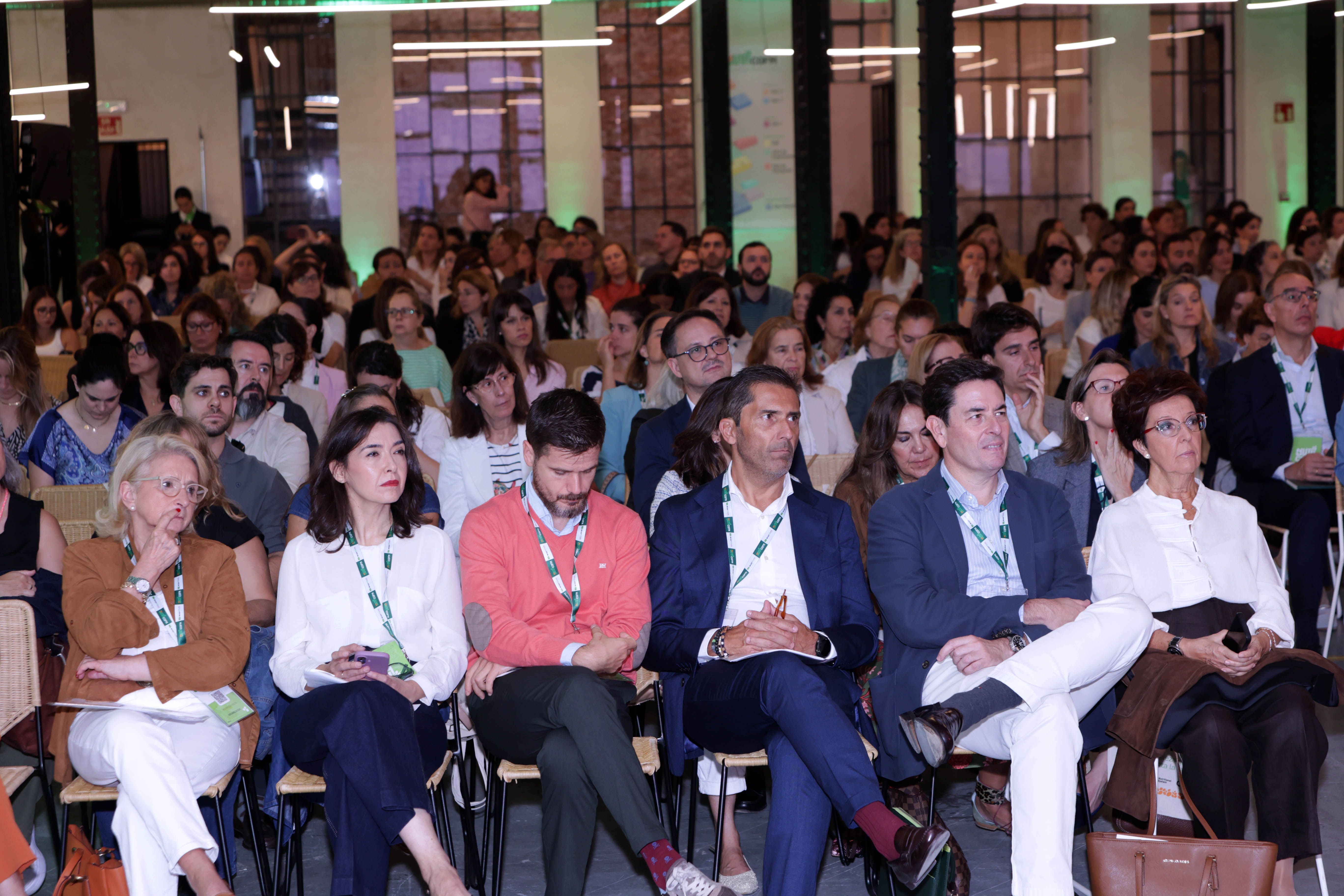 Asistentes a la segunda edición de NutriCOFM, organizado por el Colegio de Farmacéuticos de Madrid.
