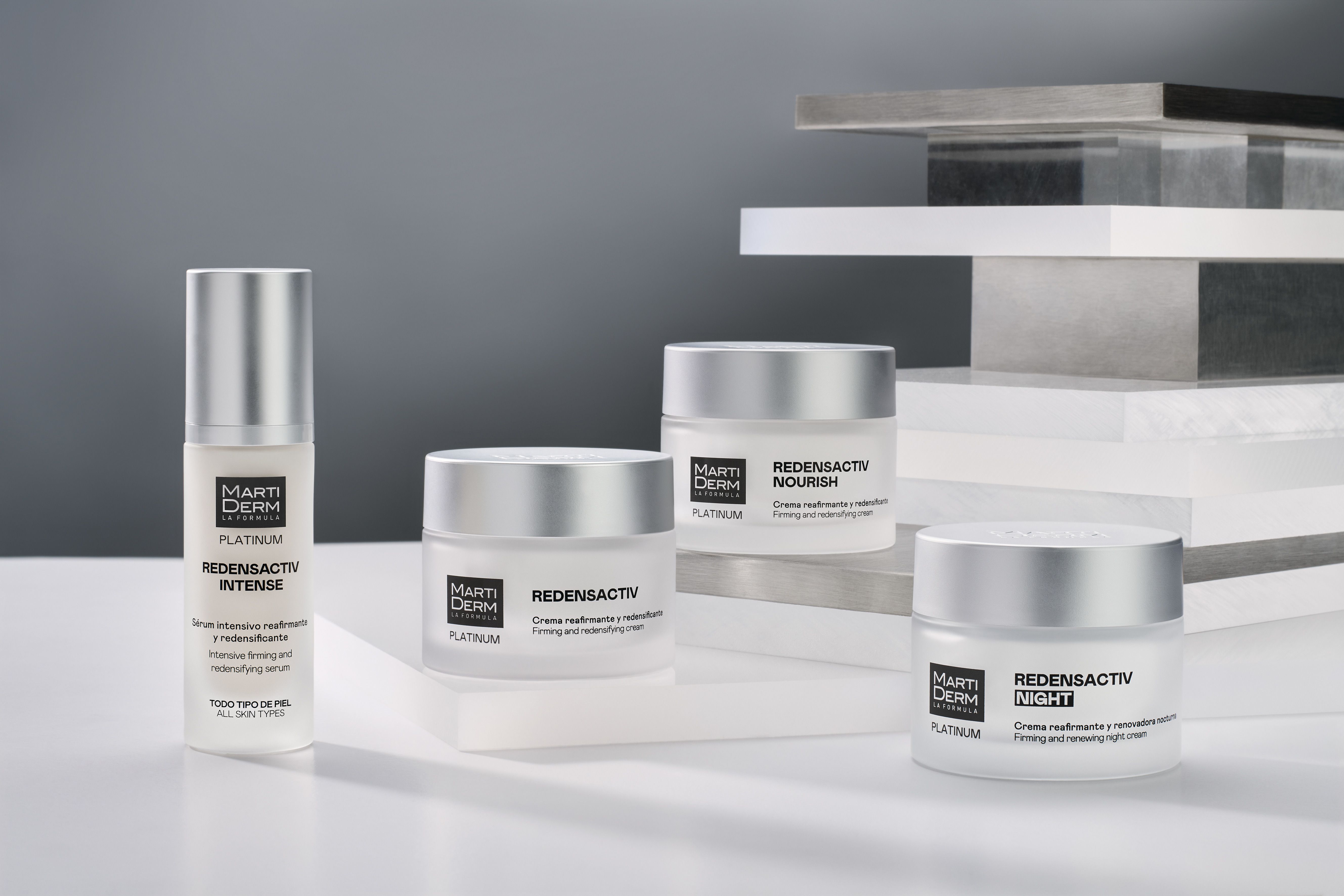 La nueva gama MartiDerm Platinum Redensactiv.