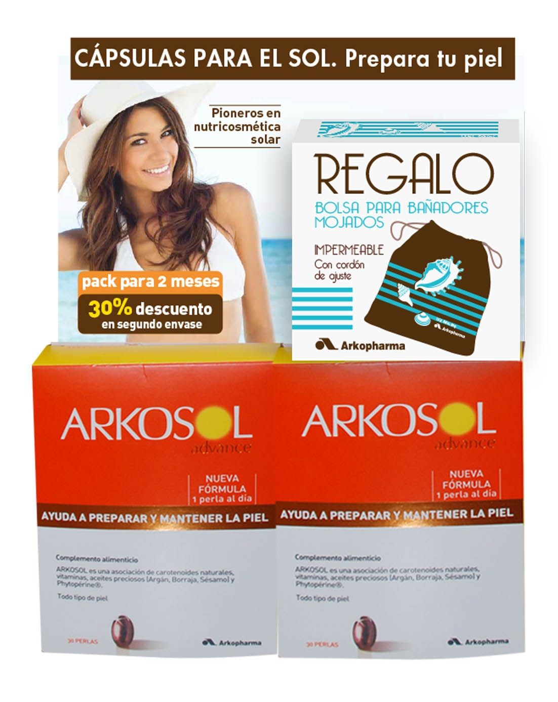 Arkosol Advance mejora su fórmula para proteger la piel del sol Arkosol Advance mejora su fórmula para proteger la piel del sol