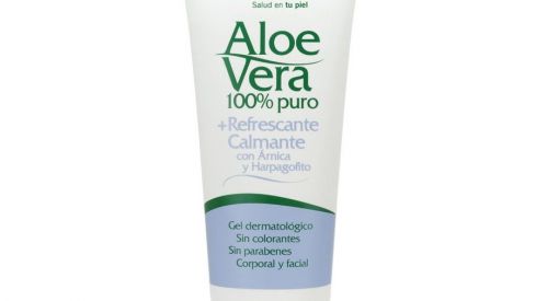 Aloe vera puro para refrescar la piel
