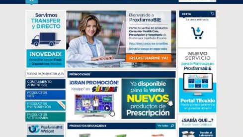 El portal ProxfarmaBIE amplía su portafolio de productos con medicamentos de prescripción