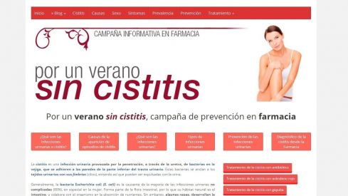 El Centro de Información de la Cistitis habilita una web de formación para farmacéuticos