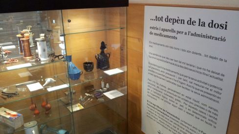 El COF de Tarragona acoge una exposición sobre aparatos antiguos para la administración de medicamentos El COF de Tarragona acoge una exposición sobre aparatos antiguos para la administración de medicamentos