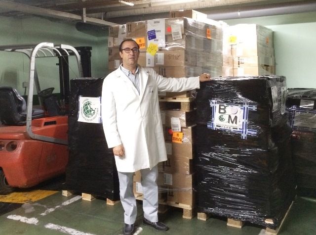 Farmacéuticos Sin Fronteras envía medicación a los refugiados sirios Farmacéuticos Sin Fronteras envía medicación a los refugiados sirios