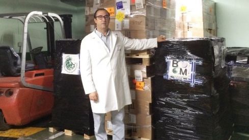 Farmacéuticos Sin Fronteras envía medicación a los refugiados sirios