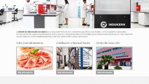 La División de Alimentación de Indukern lanza su nueva página web La División de Alimentación de Indukern lanza su nueva página web