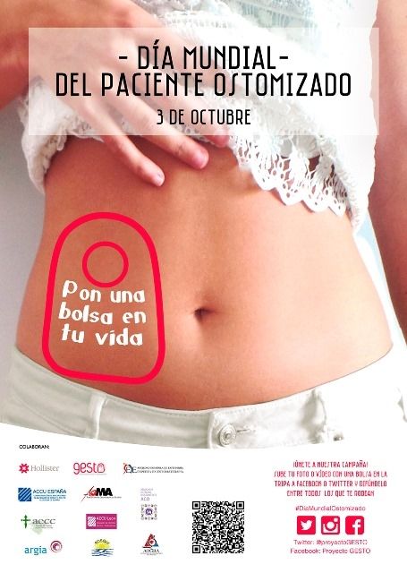 Asociaciones y enfermeros crean la campaña «Pon una bolsa en tu vida» para dar visibilidad a los ostomizados