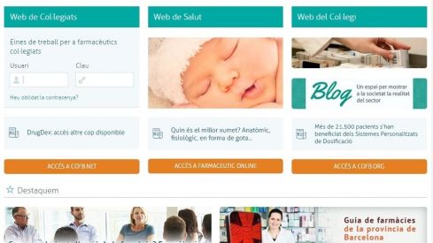 El COF de Barcelona renueva el portal de comunicación con los colegiados