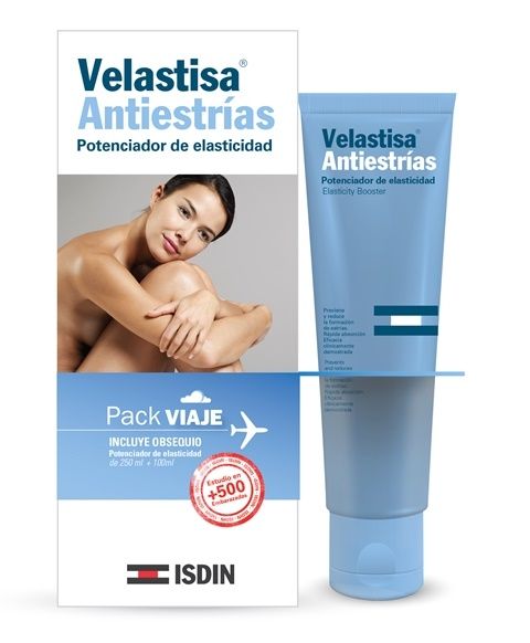 Velastisa Antiestrías crea el pack viaje y regala un formato mini de 100 ml