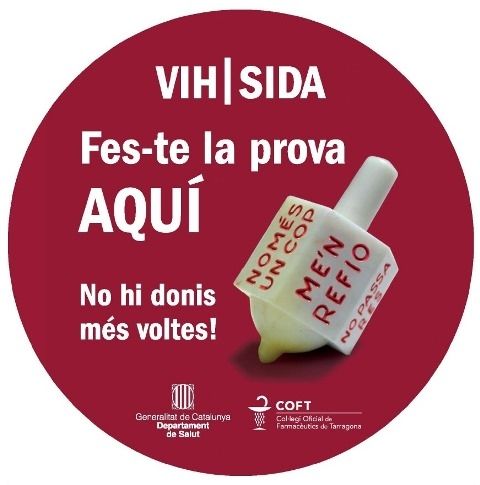 Las farmacias de Tarragona, con la Semana Europea de la Prueba del VIH Las farmacias de Tarragona, con la Semana Europea de la Prueba del VIH