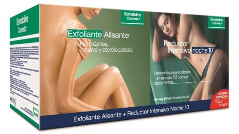 Kit Somatoline Tratamiento Exfoliante Alisante + Reductor 7 Noches Ultra Intensivo