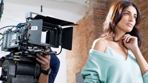La modelo Noelia López, imagen de la marca de higiene íntima Chilly