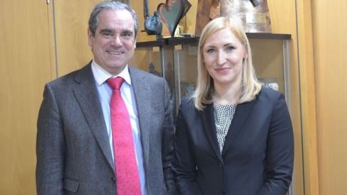 El Consejo General presenta a la PGEU los proyectos profesionales en los que está trabajando en ámbitos como la salud pública o la adherencia