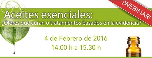 Videoconferencia gratuita sobre aceites esenciales