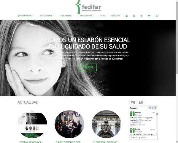 FEDIFAR renueva su página web