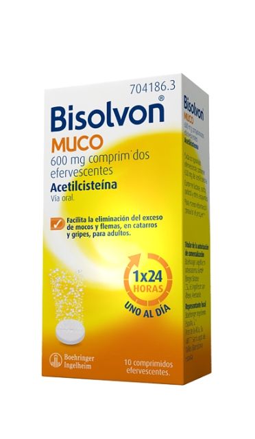 Boehringer Ingelheim lanza Bisolvon MUCO 600 mg Acetilcesteína