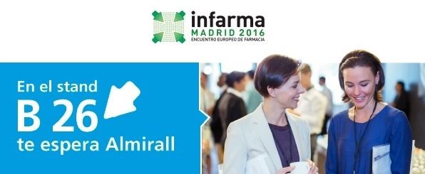 Almirall organiza dos ponencias en Infarma Madrid 2016