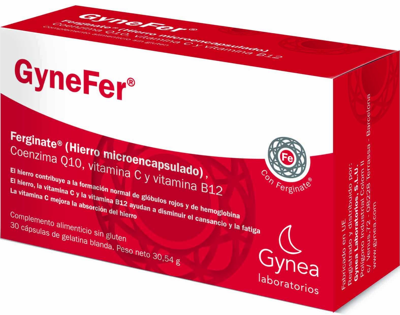 Gynea Laboratorios lanza GyneFer, complemento alimenticio de hierro de última generación