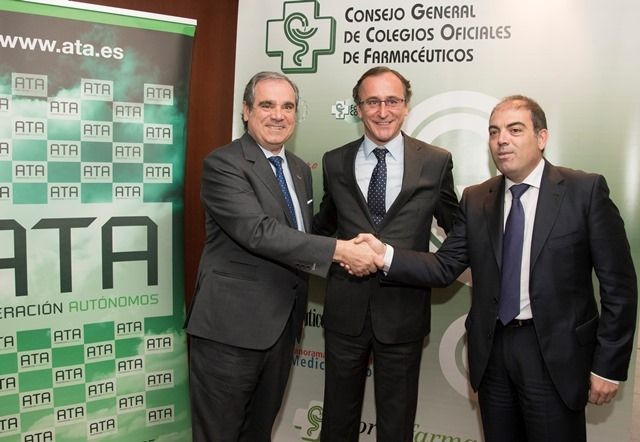 El Consejo General de Farmacéuticos y ATA desarrollarán acciones conjuntas para el colectivo de farmacéuticos autónomos