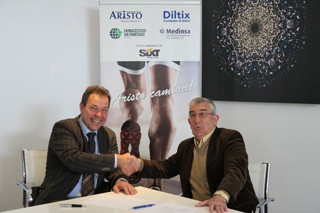 Aristo Pharma Iberia y Farmacéuticos Sin Fronteras España unidos en un proyecto solidario internacional