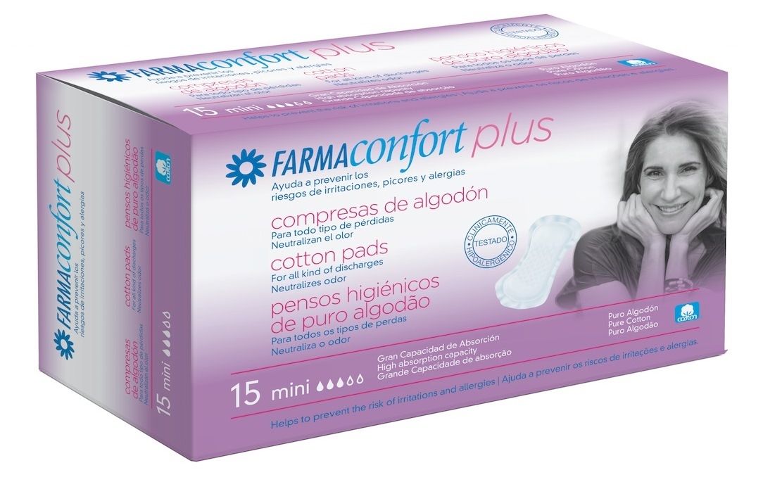 Farmaconfort Plus: la nueva generación de compresas para todo tipo de pérdidas