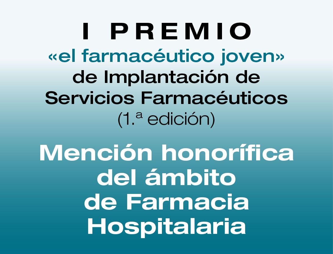 Conciliación de la medicación en el cambio de nivel asistencial en paciente oncológico: mieloma múltiple