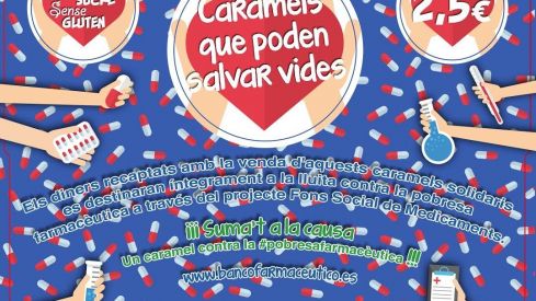 Banco Farmacéutico vuelve a recaudar fondos contra la pobreza farmacéutica con los «Caramelos que pueden salvar vidas»