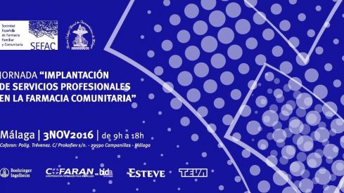 SEFAC organiza una jornada sobre implantación de servicios profesionales en la farmacia comunitaria