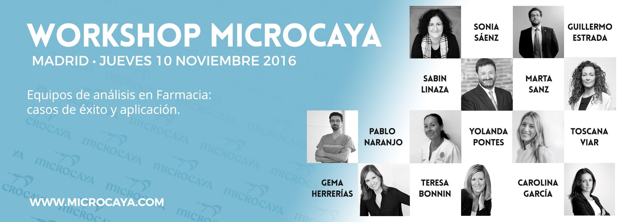 Microcaya organiza un workshop nacional sobre tecnologías de análisis en farmacia