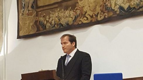 Carlos Treceño, vicepresidente del Concyl, ingresa en la Academia de Farmacia de Castilla y León