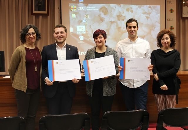 Farmacia del CEU premia los mejores Trabajos Fin de Grado del curso 2015-16