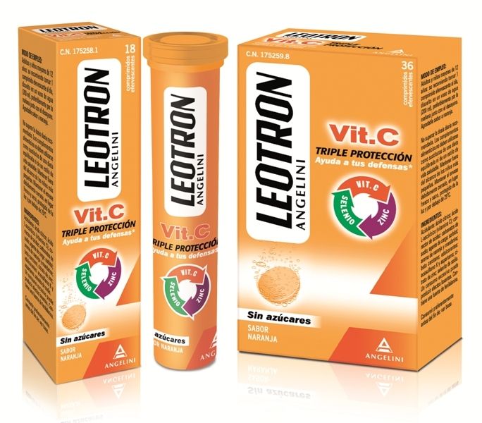 Leotron Vit. C de Angelini Farmacéutica, elegido Producto del Año por los consumidores