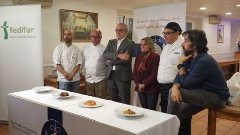 La distribución farmacéutica dona más de 18.600 cenas de Nochebuena a los Bancos de Alimentos