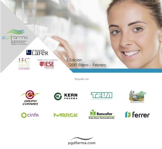 Grupo Cofares, Fundación LAFER y el IESE pondrán en marcha la 2ª edición del Programa PGD Farma