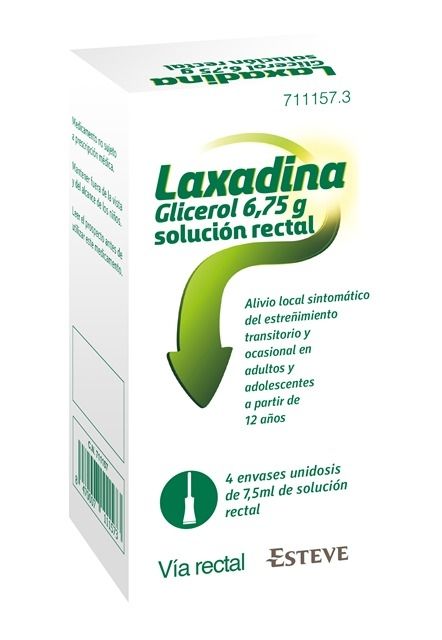 Esteve amplía su gama de laxantes con Laxadina Glicerol 6,75 g solución rectal