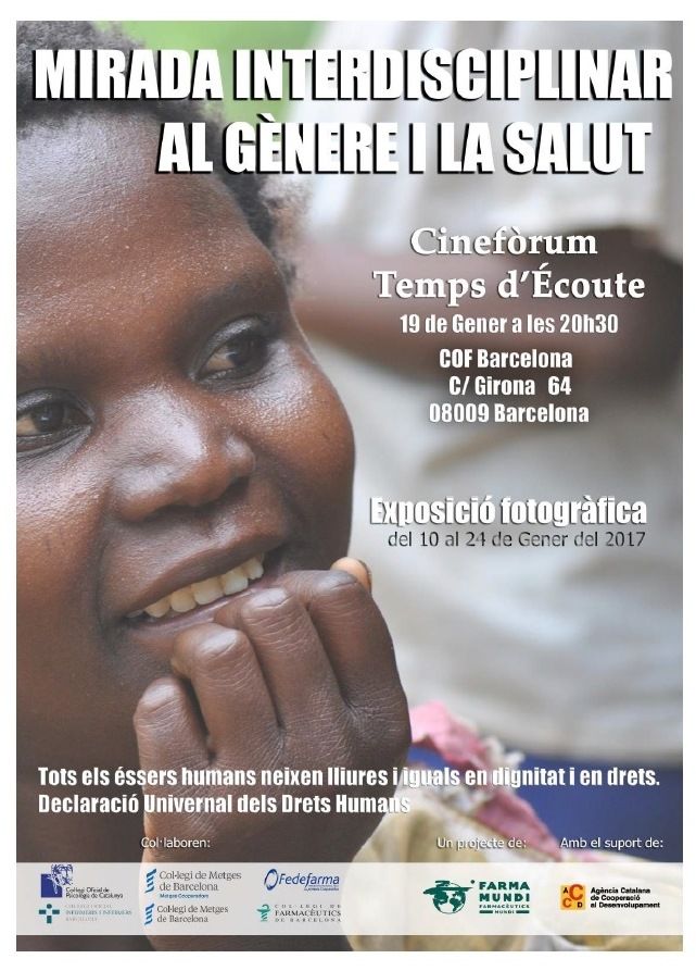 Fedefarma colabora con Farmamundi en la proyección del documental «Temps d’écoute»