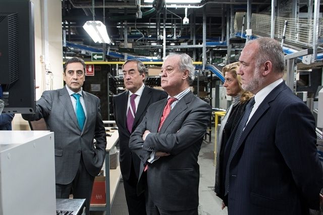 El presidente de la CEOE visitó las instalaciones del Grupo Cofares