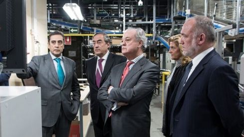 El presidente de la CEOE visitó las instalaciones del Grupo Cofares