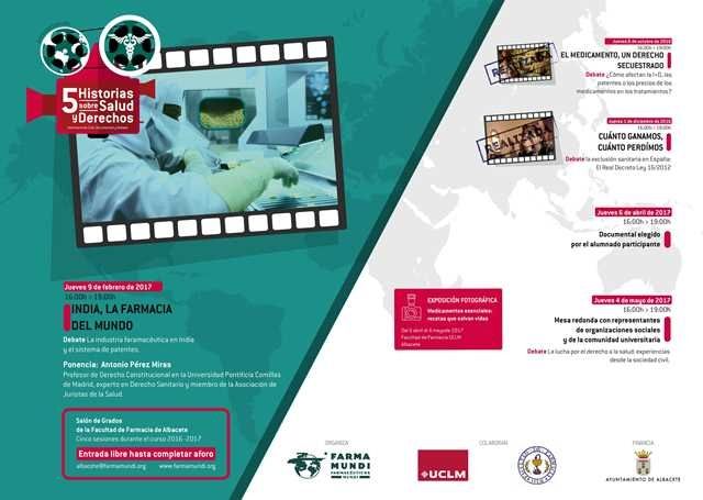 Alumnos de la Facultad de Farmacia de Albacete debaten sobre las patentes y el precio de los medicamentos