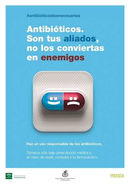Las farmacias andaluzas se unen al Programa Pirasoa por un correcto uso de los antibìóticos