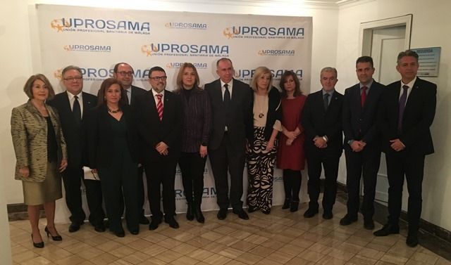 Francisco Florido toma posesión como nuevo presidente de la Unión Profesional Sanitaria de Málaga