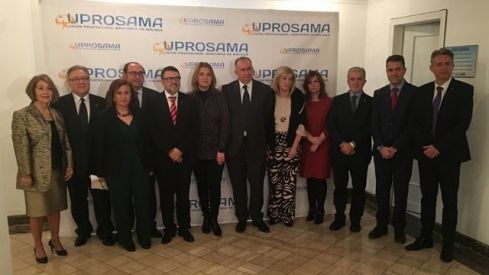 Francisco Florido toma posesión como nuevo presidente de la Unión Profesional Sanitaria de Málaga