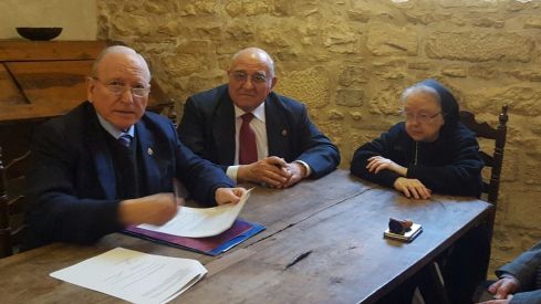La Academia de Farmacia de Cataluña firmó un convenio con el Monasterio de Santa María de Vallbona