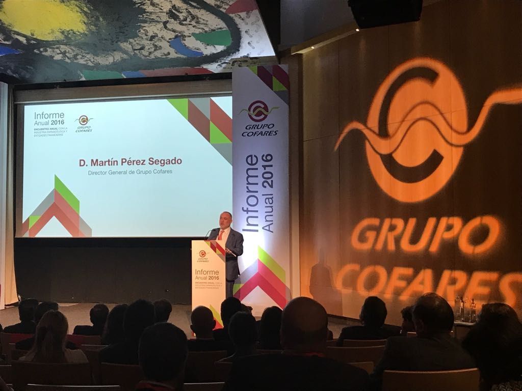 El Grupo Cofares presenta sus resultados a la industria farmacéutica y a la banca