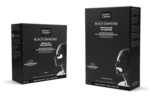 Black Diamond-Ionto, tratamiento intensivo de las arrugas profundas del contorno de ojos y labios