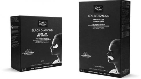 Black Diamond-Ionto, tratamiento intensivo de las arrugas profundas del contorno de ojos y labios