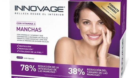 Innovage Manchas combate las manchas en la piel gracias a la nutricosmética