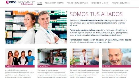 Pensa Pharma de ESTEVE presenta una web con contenidos exclusivos para farmacéuticos