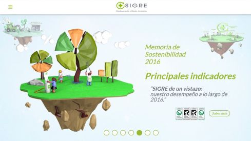 SIGRE publica su Memoria de Sostenibilidad 2016